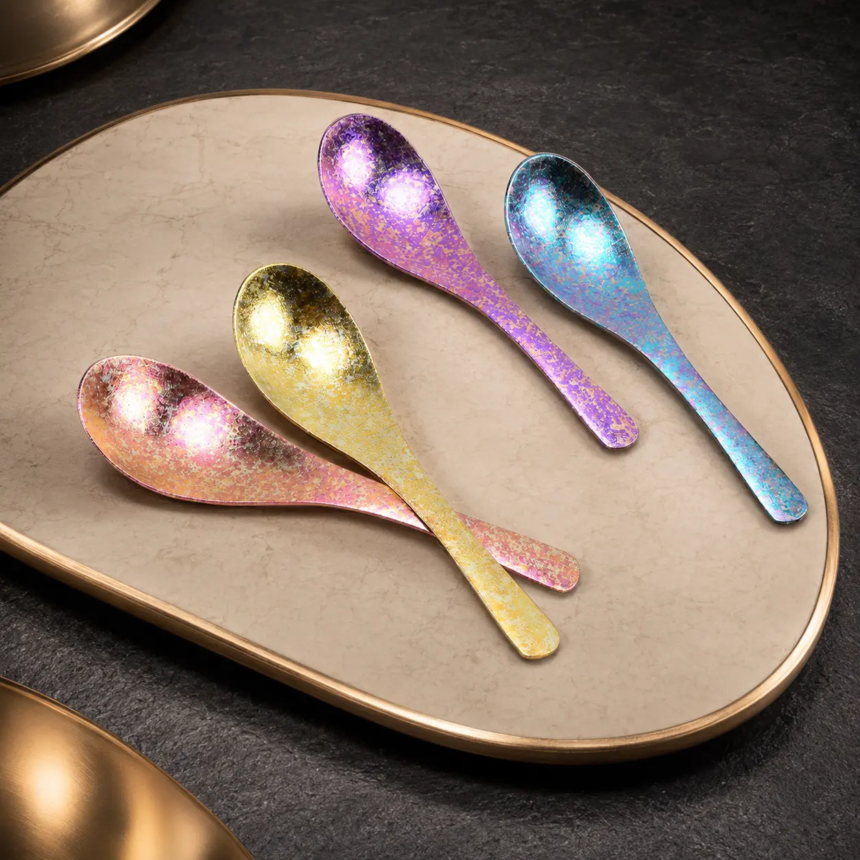 GEMEI custom colored spoons