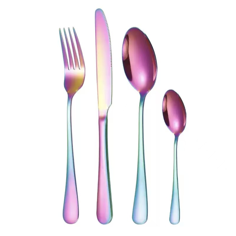 Rainbow cutlery finish reference